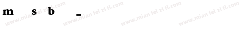 MinionStd Black字体字体转换